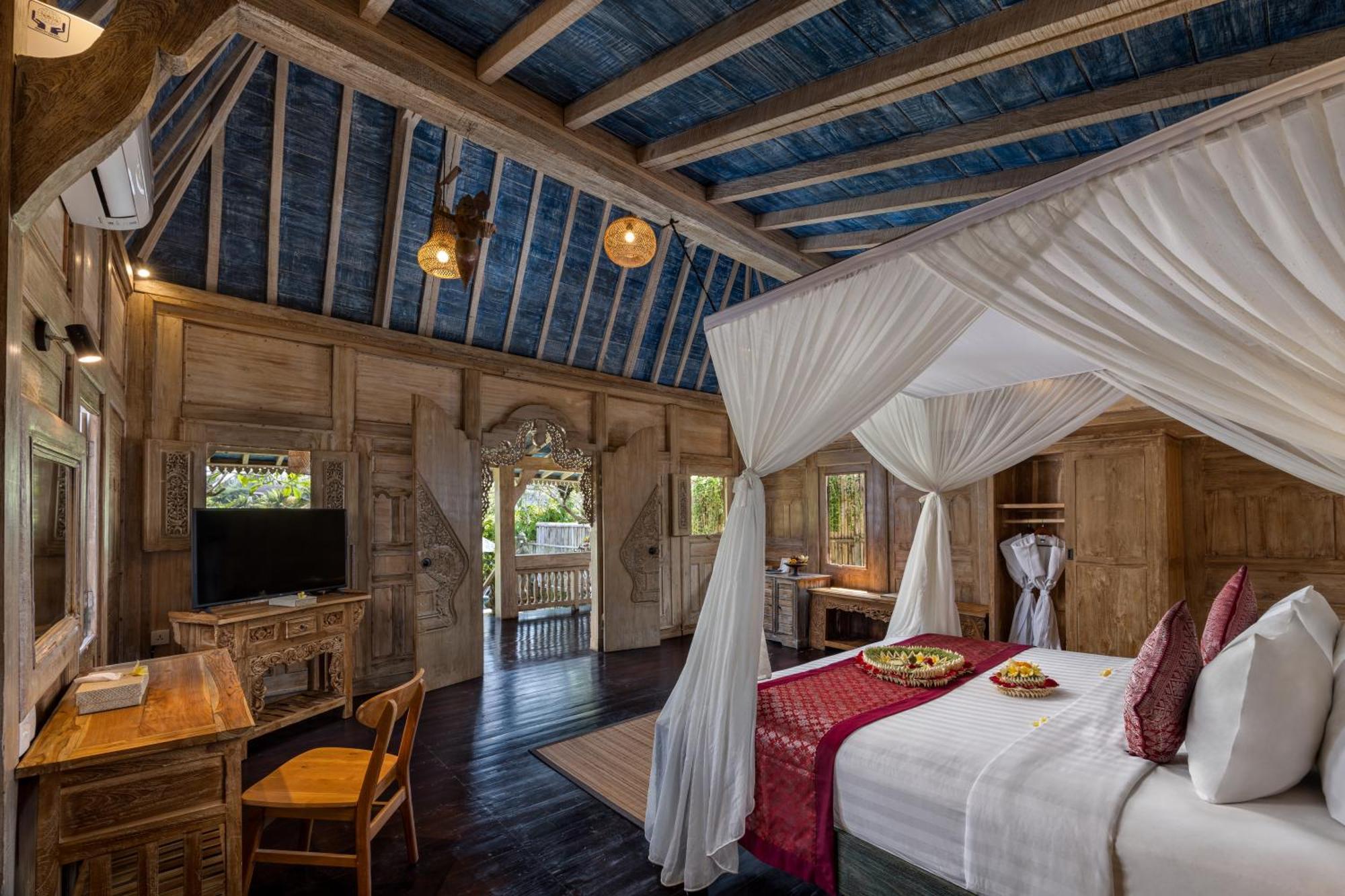 Wooden Ganeca Villas By Pramana Villas Ουμπούντ Εξωτερικό φωτογραφία