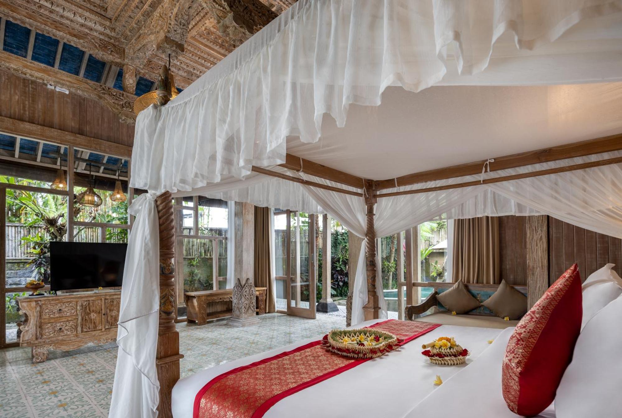 Wooden Ganeca Villas By Pramana Villas Ουμπούντ Εξωτερικό φωτογραφία